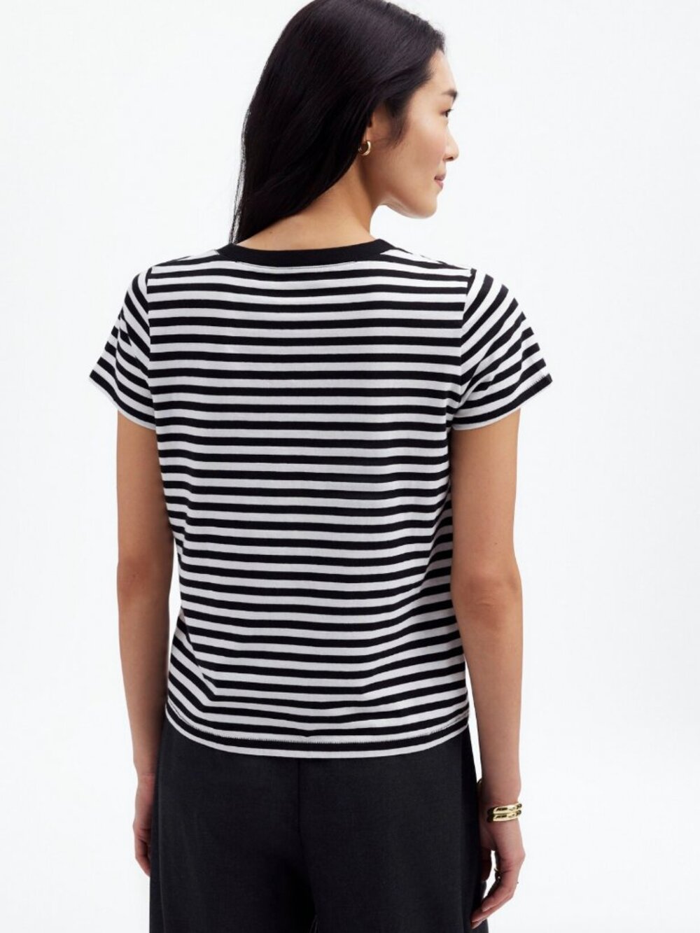 Madewell Northside Vintage Tee in Stripe - Picture 4 of 11